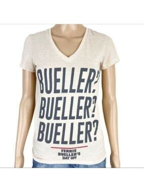 FERRIS Bueller's Day Off Paramount Pictures T-shirt Bueller? Bueller? Bueller?